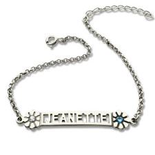 Personalised ID Birthstone Bracelet: Teen's Perfect Story