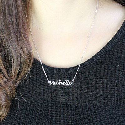 Handwriting Name Necklace Sterling Silver - The Name Jewellery™