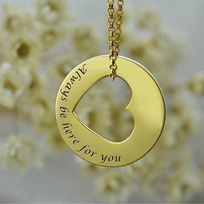 Always Be Here For You Promise Necklace - The Name Jewellery™