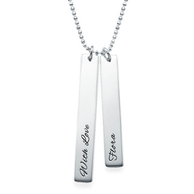 Bar Necklace Set for Mums and Daughters - The Name Jewellery™