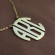 Your Story in Gold: The Block Monogram Pendant Necklace