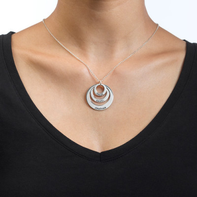Jewellery for Mums - Three Disc Necklace - The Name Jewellery™