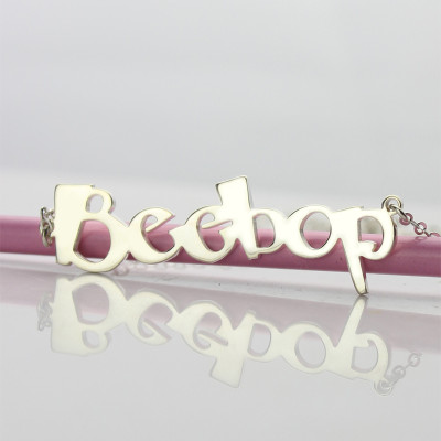 Personalised Letter Name Necklace Sterling Silver - The Name Jewellery™