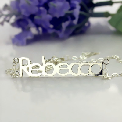 Make Your Own Name Necklace Sterling Silver - The Name Jewellery™