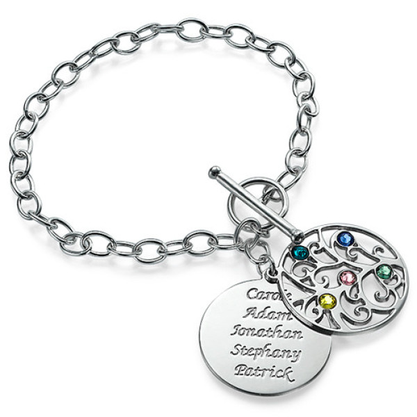 Silver Tree of Life Bracelet - Filigree Style - The Name Jewellery™
