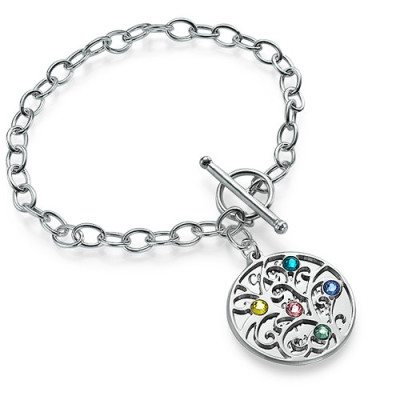 Silver Tree of Life Bracelet - Filigree Style - The Name Jewellery™