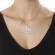 Two Initial Sterling Silver Necklace | Subtle Personal Expression