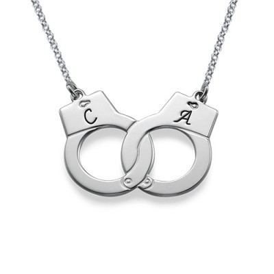 Sterling Silver Handcuff Necklace - The Name Jewellery™