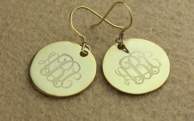 Your Initials, Your Story: The Allure of Gold Monogram Earrings