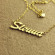 Behind the Gleam: Crafting Your Perfect Sienna Style Name Necklace