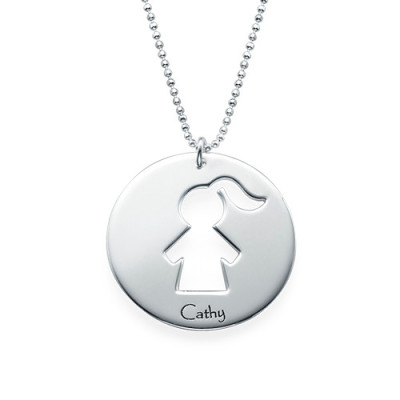 Unique Gift for Mum - Mother Daughter Necklace Set - The Name Jewellery™