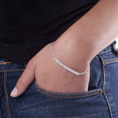Women's ID Name Bracelet/Anklet - The Name Jewellery™