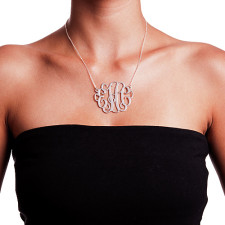Your Story in Silver: The Grand Monogram Necklace Unpacked