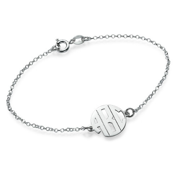 Xtra Small Block Monogram Bracelet/Anklet - The Name Jewellery™