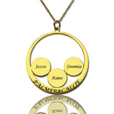 Crafting Family Love: The Mothers Family Name Gold Pendant Story