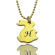Your Perfect Tiny Rabbit Initial Necklace: A Golden Tale of Love