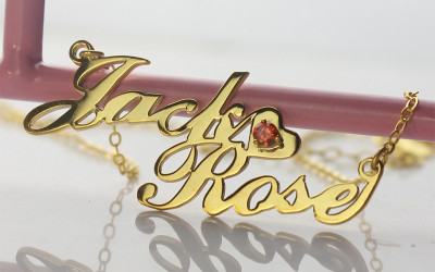 Crafting Your Gold Double Nameplate Necklace: A Glimpse Behind the Shine