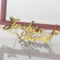 Crafting Your Gold Double Nameplate Necklace: A Glimpse Behind the Shine