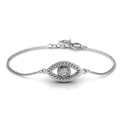 Personalised Evil Eye Bracelet - The Name Jewellery™