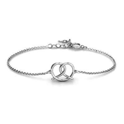 Personalised Love Knot Bracelet - The Name Jewellery™