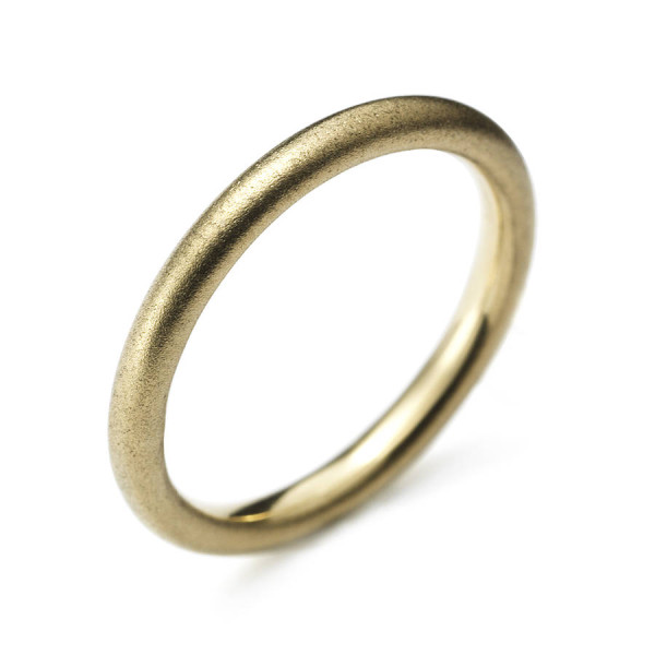Yellow Gold Halo Ring - The Name Jewellery™