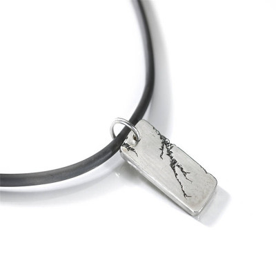 Mens Strike Silver Pendant - The Name Jewellery™
