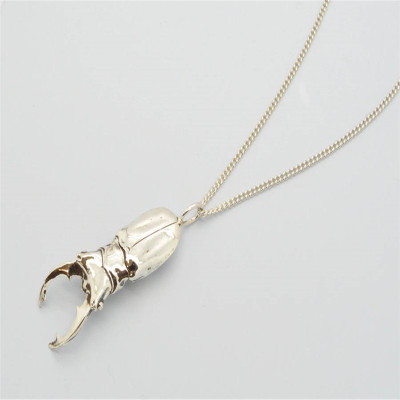 Arma Beetle Pendant - The Name Jewellery™