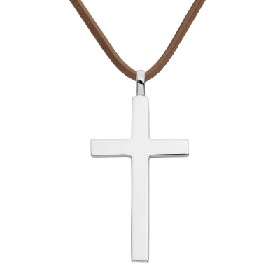 Big Solid Silver Cross - The Name Jewellery™