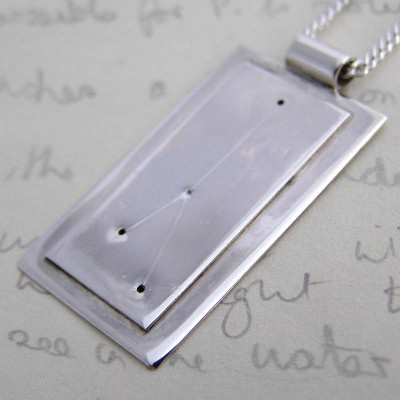 Sterling Silver Constellation Necklace - The Name Jewellery™