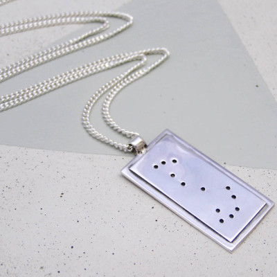 Sterling Silver Constellation Necklace - The Name Jewellery™