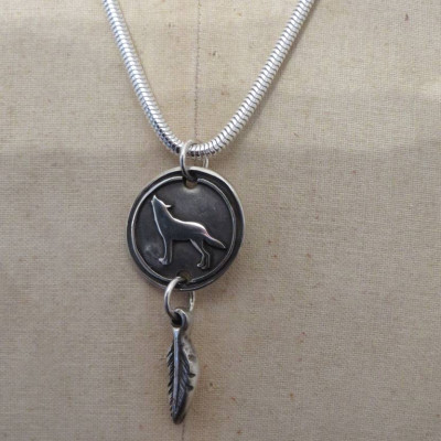 Howling Moon Pendant - The Name Jewellery™