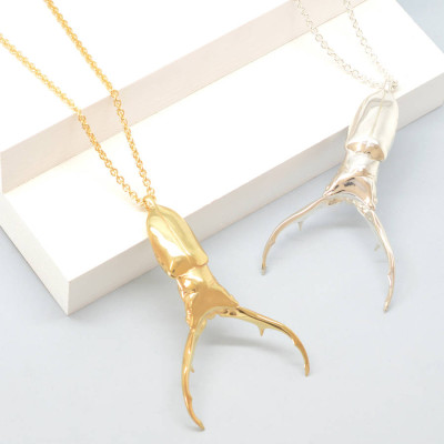 Stag Beetle Pendant - The Name Jewellery™