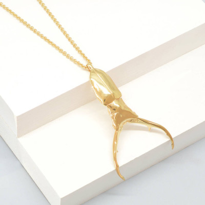 Stag Beetle Pendant - The Name Jewellery™