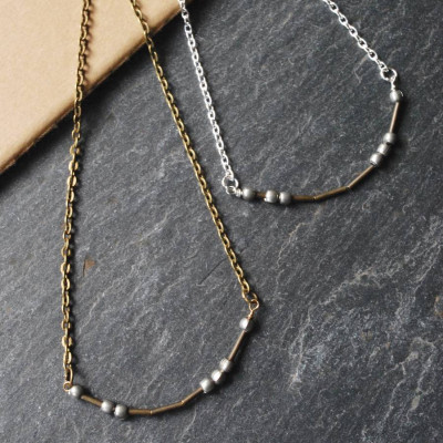 Love Morse Code Necklace - The Name Jewellery™