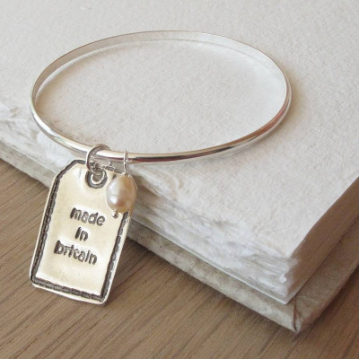 Personalised Silver Designer Label - The Name Jewellery™