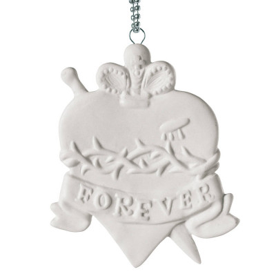 Memorabilia Porcelain Heart Charm - The Name Jewellery™