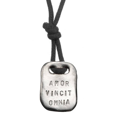 Mens Personalised Tablet Necklace - The Name Jewellery™