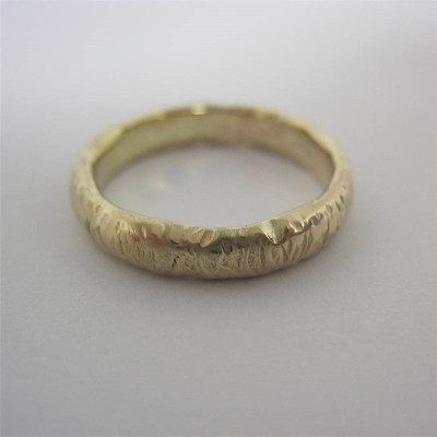 18ct Gold Organic Ring - The Name Jewellery™