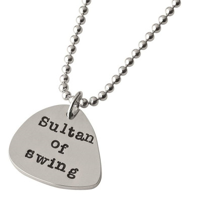 Personalised Mens Plectrum Chain - The Name Jewellery™