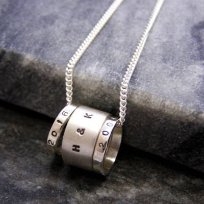 Personalised Hoop Pendant - The Name Jewellery™