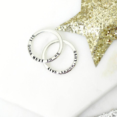 Personalised Message Ring - The Name Jewellery™