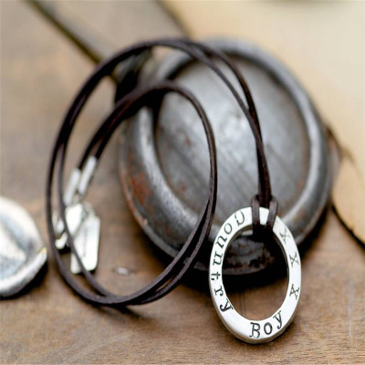 Personalised Urban Ranch Bolo Mens Chain - The Name Jewellery™