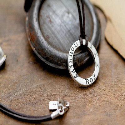 Personalised Urban Ranch Bolo Mens Chain - The Name Jewellery™