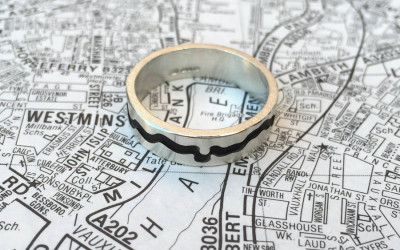 The Thames River Cutout Ring: A London Story on Your Hand