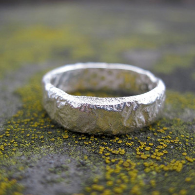 Rocky Outcrop Slim Ring - The Name Jewellery™