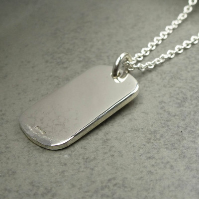 Silver Medical ID Tag - The Name Jewellery™