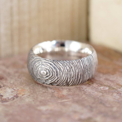 Silver Slate Ring - The Name Jewellery™
