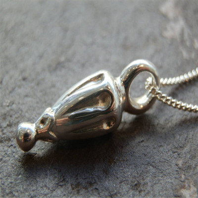 Silver Toggle Hot Air Balloon Pendant - The Name Jewellery™