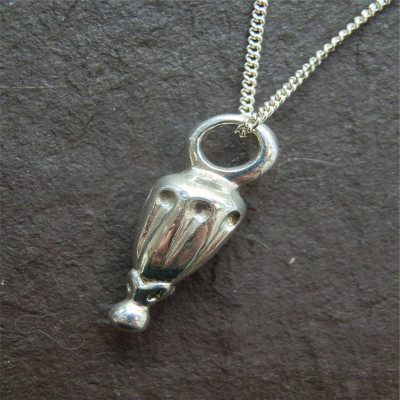 Silver Toggle Hot Air Balloon Pendant - The Name Jewellery™