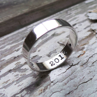 Silver Personalised Ring - The Name Jewellery™